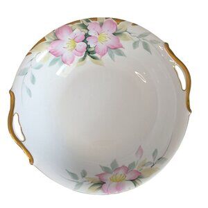 Noritake Azalea Porcelain 2 Bowls open Handles green M mark